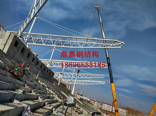 甘南藏族自治州合作体育馆管桁架工程