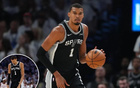 文班亚马拒绝接受媒体采访引发NBA官方正式警告，球队第五场比赛中投篮15次仅命中4球表现低迷引热议